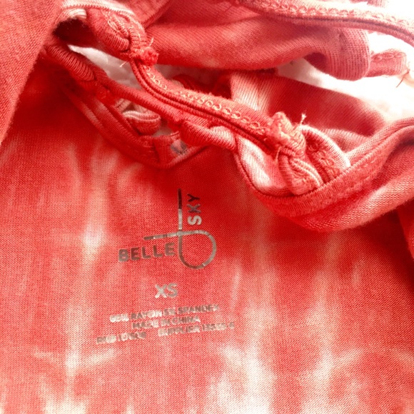 Tie-Dye Tank Dress Criss Cross Back Detail - Picture 4 of 6